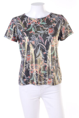 promod Kurzarm-Shirt Glitzer D 42 gold