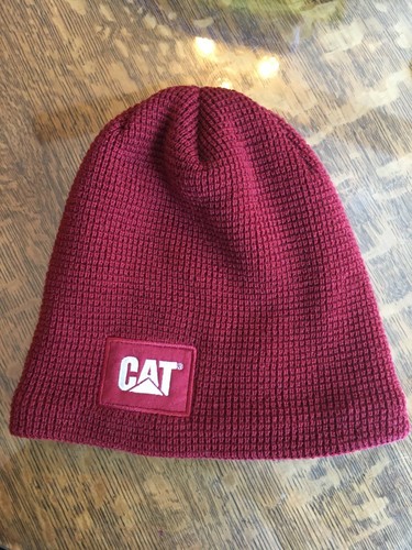 NEW CAT CATERPILLAR BEANIE *LINED 