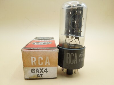 6AX4GT VINTAGE TUBE NOS TESTED (B1)