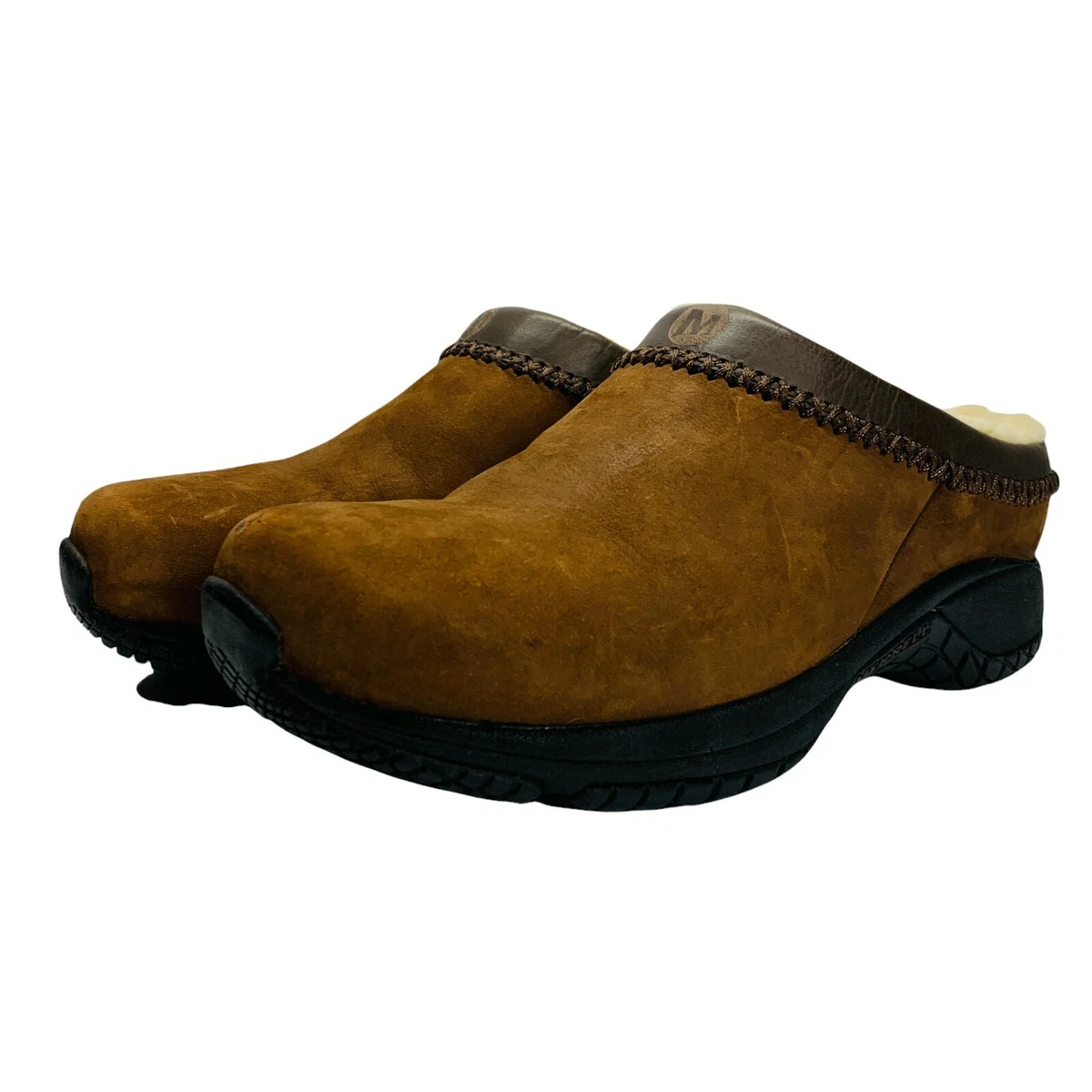 Fur lined shop merrell clogs