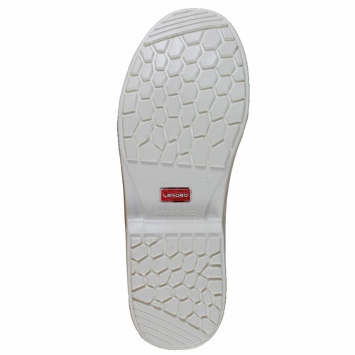 Lendeo Slide SB weiß flach Berufsschuhe Sandale Pflegerschuhe Arztschuhe - Bild 4 von 5