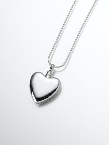 Gold Vermeil Large Heart Memorial Jewelry Pendant Funeral Cremation Urn - Picture 3 of 7