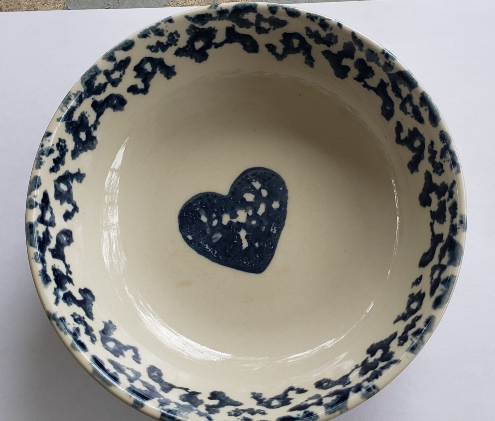Folk Craft Hearts By Tienshan Soup/Cereal Bowl eBay