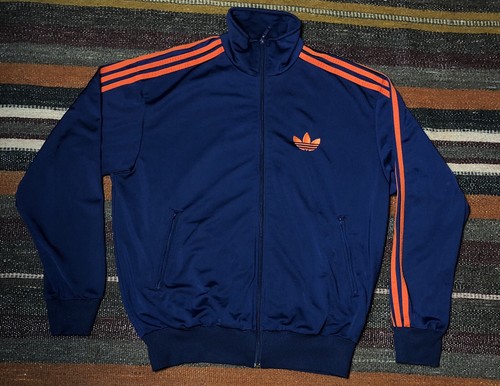 Felpa Stupenda😍Adidas Blu e Arancione taglia M Unisex | eBay