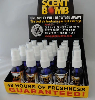 Scent Bombs Car Home Air Freshener 25+ Asst. Scents Concentrated Odor Eliminator