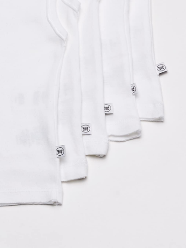 Multipack Long Sleeve T-Shirts Tee 100% Organic Cotton Baby, Toddler, Kids, Boys - Picture 4 of 12