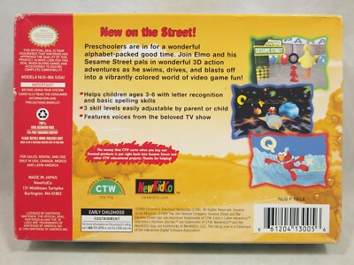 Sesame Street Elmo's Letter Adventure (Nintendo 64 | N64