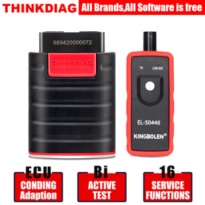 THINKDIAG All Brand Free Bi-directional OBD2 Scanner Diagnostic Tool Code Reader