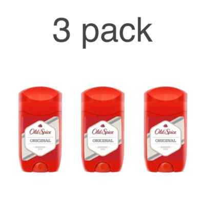 OLD SPICE ORIGINAL deodorant stick for men 1.7 fl.oz / 50 ml pack of 3