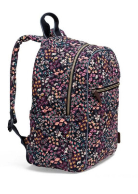 Vera Bradley Quilted Floral Backpack Garden Snail VERA BRADLEY BACKPACK Smaller 14 main image 4