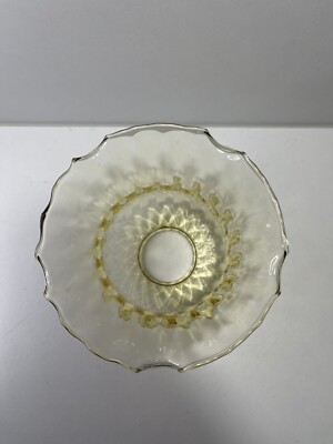 TULIPE ABAT JOUR Globe Luminaire Ancien Verre Bullé Coloré Ambré EUR 18,50 - FR