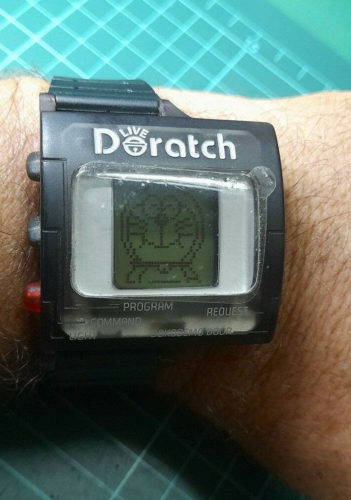 Doratch ドラッチ デジタル 1998 HAPPY Xmas! Ultra rare Vintage (1998) Doratch LIVE Evolution LCD Japan
