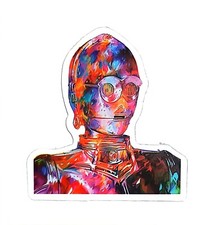 Disney Star Wars C-3PO Lucasfilm Anime Manga Water Resistant Sticker