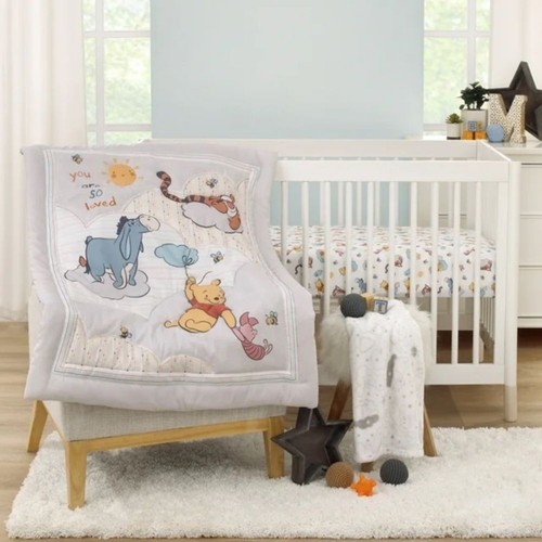 Disney Winnie Puuh So geliebt Kinderbett Bettwäsche Set 3-teilig Unisex Tigger Kleinkind