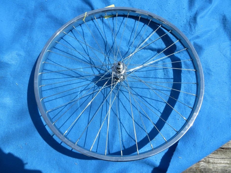 Комплект хромированных колесных тормозов для велосипедных шин на воздушном шаре 26 дюймов x 2,125 дюйма для тяжелых условий эксплуатации - новые - Изображение 3 из 4