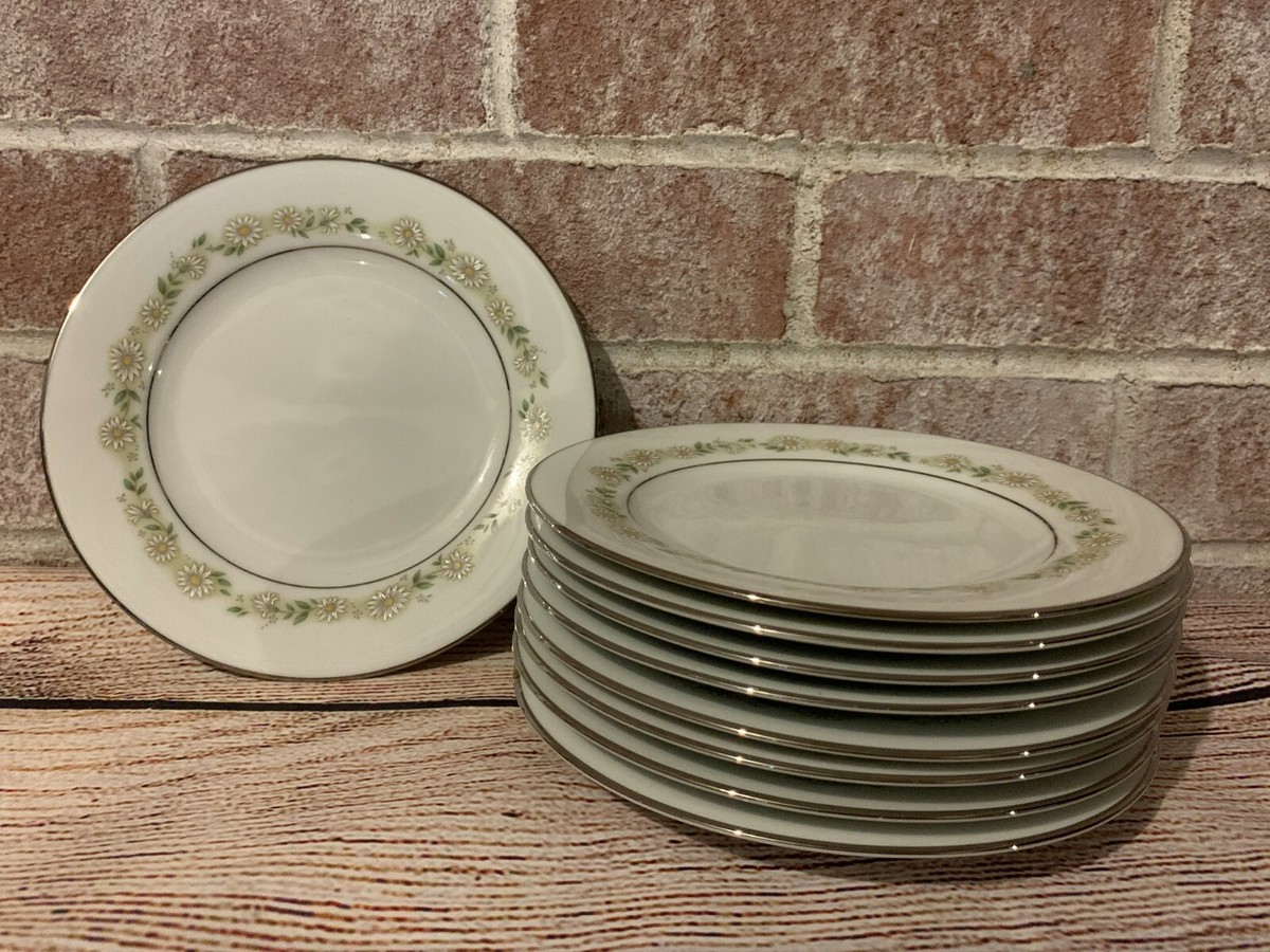 Noritake リブデザイン サービングプレート Vintage Noritake Trilby China Set | Daisies | #6908 | 1969-1984 | eBay