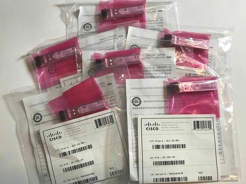 Cisco GLC-SX-MM Transceiver Module 1000-Base SX SFP 30-1301-04 - 1 Year Warranty - 第 1/4 張圖片