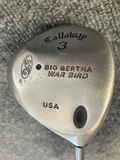 Callaway/Big Bertha War Bird/3 Wood/RH/RCH90 Graphite/43"/SL3921