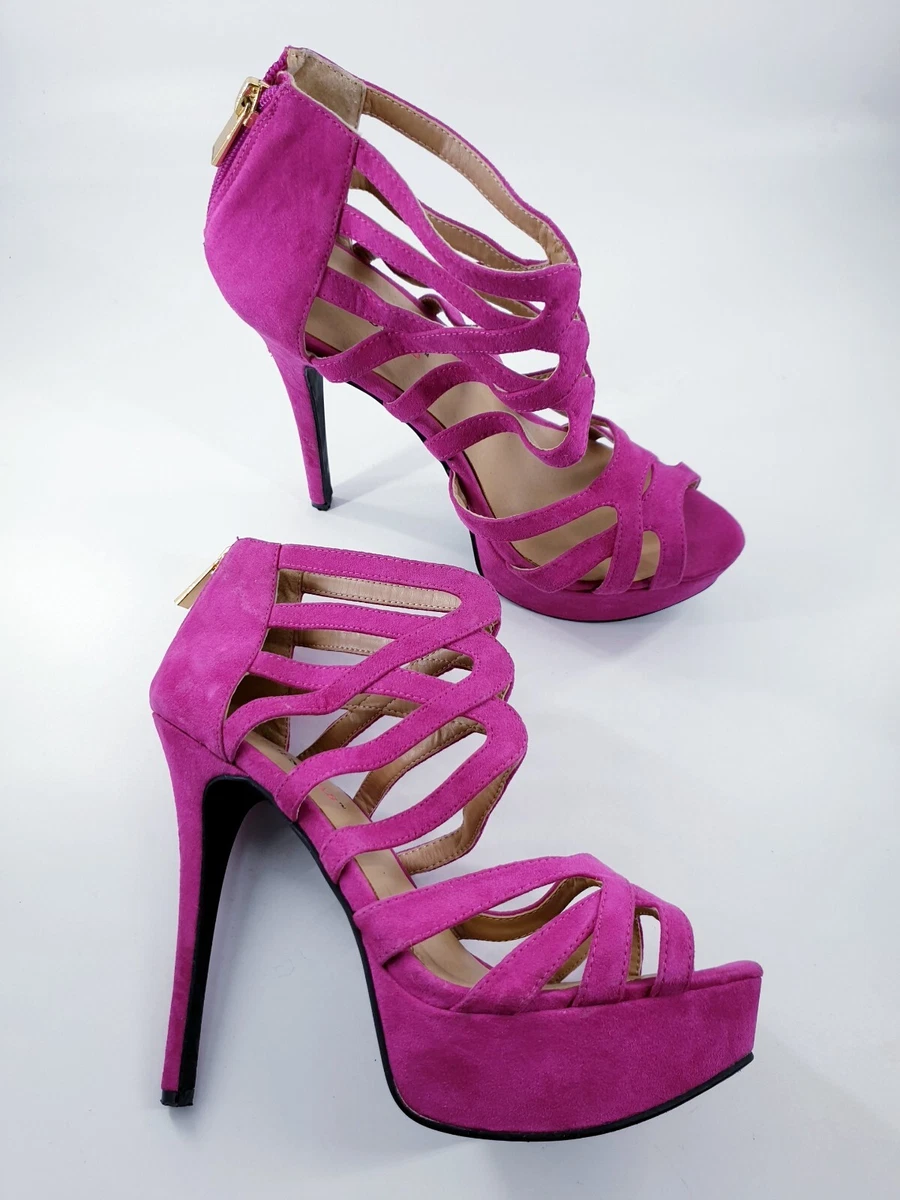 Justfab hotsell pink heels