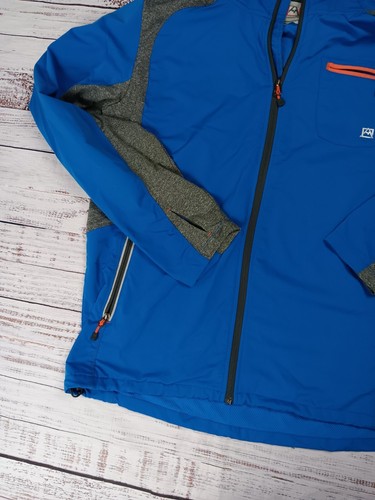 EUC Avalanche Jacket Women's Large Blue Full-Zip Thumbs Hole Lightweight - Picture 7 of 12