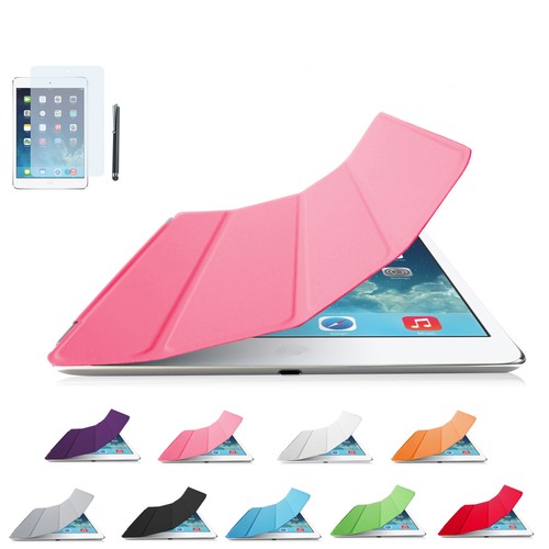 Smart Cover für Apple iPad 4 iPad 3 iPad 2 Case Schutz Hülle Etui Tasche Folie - Picture 1 of 8