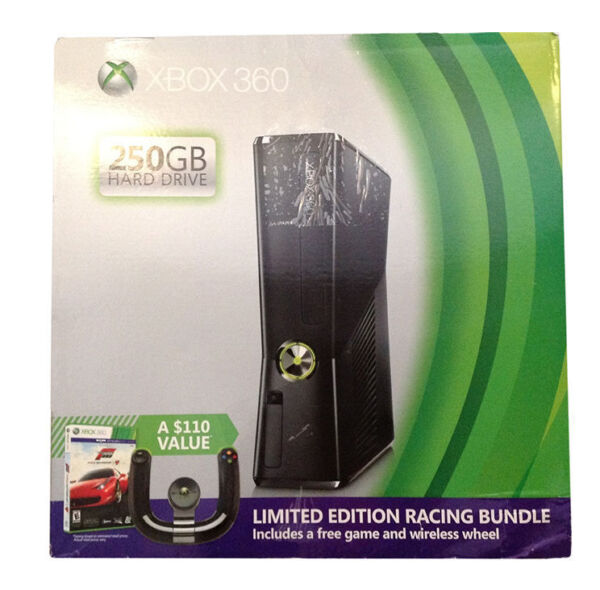 Microsoft Xbox 360 Launch Edition 250GB Glossy Black Console (RKH 