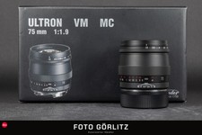 Voigtländer 75mm 1.9 Ultron MC VM für Leica M FOTO-GÖRLITZ Ankauf+Verkauf
