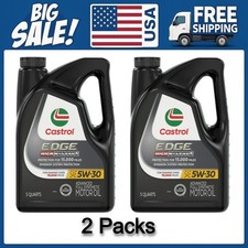 2 Packs Castrol EDGE High Mileage 5W-30 Advan...