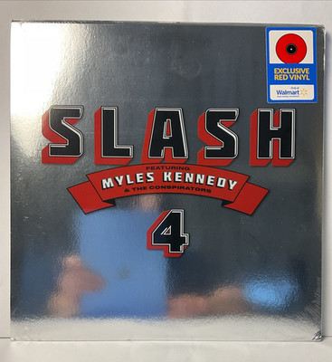 4 (Feat. Myles Kennedy and the Conspirators) by Slash (Walmart Red Vinyl LP)