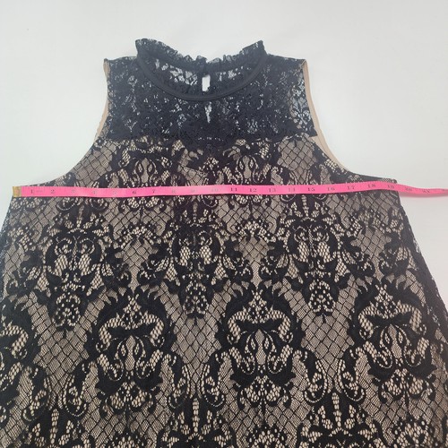 Fortune Ivy Top Damen 2XL schwarz Spitze ärmellos gefüttert romantisch Goth Coquette - Bild 6 von 13