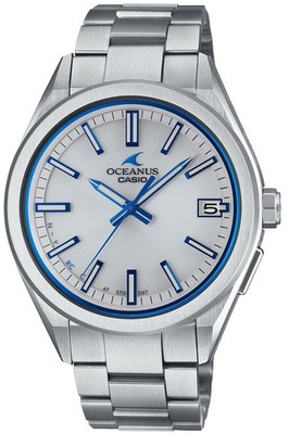 CASIO OCEANUS OCW-T200S-7AJF Bluetooth Solar Radio Herrenuhr weißes Zifferbla...