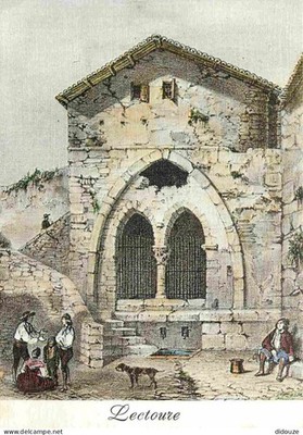 Carte Postale - 32 - Lectoure - D'après une gravure d'époque - Gravure Lithograp