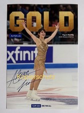 Autogramm Wintersport Olympia Eiskunstlauf Alysa Liu