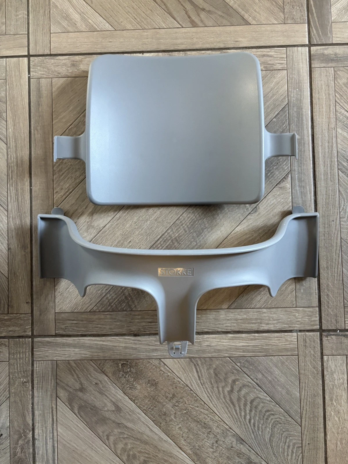 Stokke Tripp Trapp Baby Set Storm Grey,compatible with tray
Opens in a new window or tab