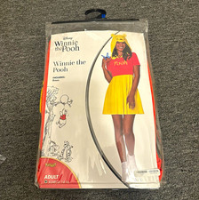 Spirit Halloween Disney Winnie The Pooh Dress Adult XL Costume Cosplay