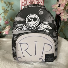 Loungefly The Nightmare Before Christmas Jack RIP Mini Backpack