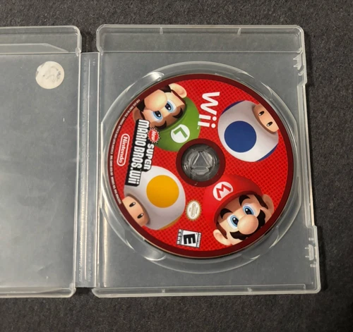 New ListingNew Super Mario Bros. Wii SCRATCHED AND UNTESTED