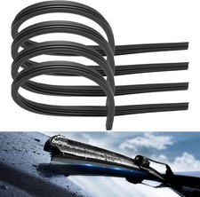 8PACK Universal 28" Car Wiper Blade Refill Replacement Rubber Strip Cut To Size~