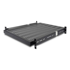 StarTech.com 2 HE verschiebbares Server-Rack-Einbauregal - 20 bis 30 Zoll verstellbare Montage