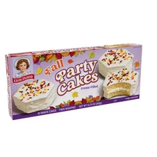 Little Debbie Fall Party Vanilla Snack Cakes, 12.75 oz