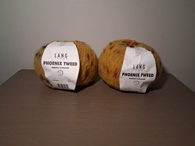 Lang Yarns Phoenix Tweed Merino Extrafine Set Of 2