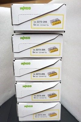 Wago Klemmen 2273-205 Steckklemme 5polig