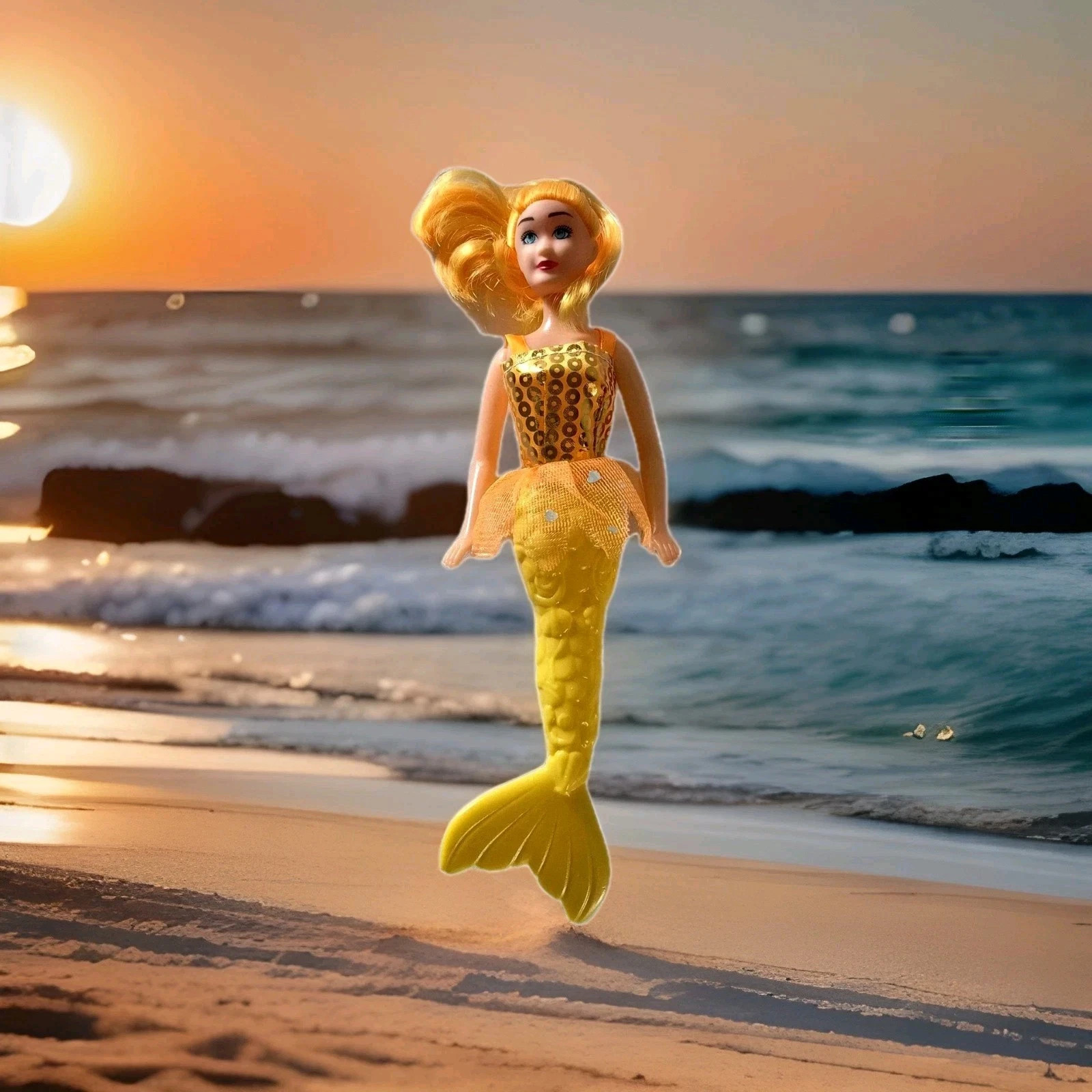 NEW W/O BOX Greenbrier International Inc. 10 Inch Mermaid Doll