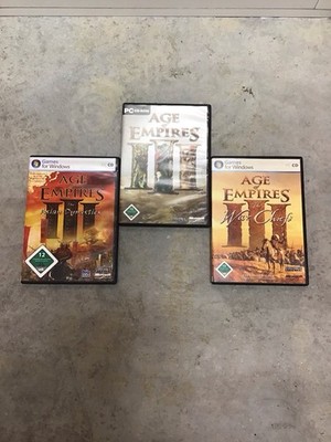 Age Of Empires 3 + Add Ons War Chiefs ,Asian Dynasties