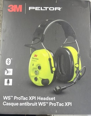 3M PELTOR WS ProTac XPI Bluetooth  Headset  Yellow