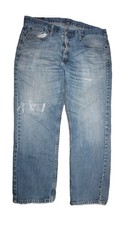 Levi's 559 Relaxed Straight Men's Jeans Light Wash Distressed Button Fly Craft