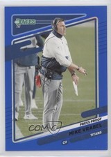 2021 Panini Donruss Press Proof Blue Mike Vrabel #12 0a5t