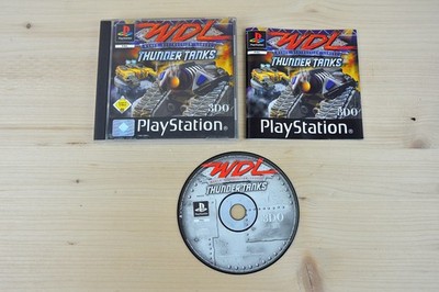 PS1 - World Destruction League: Thunder Tanks - (OVP, mit Anleitung)