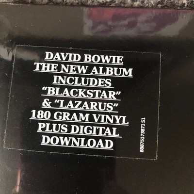 Blackstar [Lp] by David Bowie (Record, 2016) for sale online | eBay