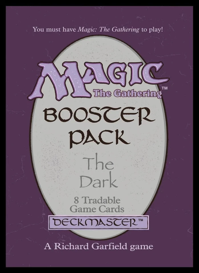 Magic: The Gathering Card Sleeves RETRO CORE The Dark First Edition - Image 3 of 3